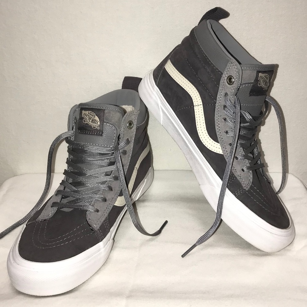 New VANS SK8 Hi MTE Rabbit Frost Gray 6.5 or 8